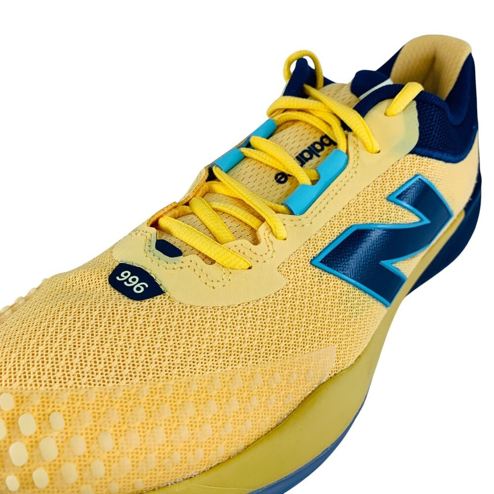 New Balance FuelCell 996v6 NB Navy Gold Men's Tennis Pickleball Shoes MCH996I6 - Picture 9 of 10